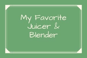 Blender and Juicer Reviews